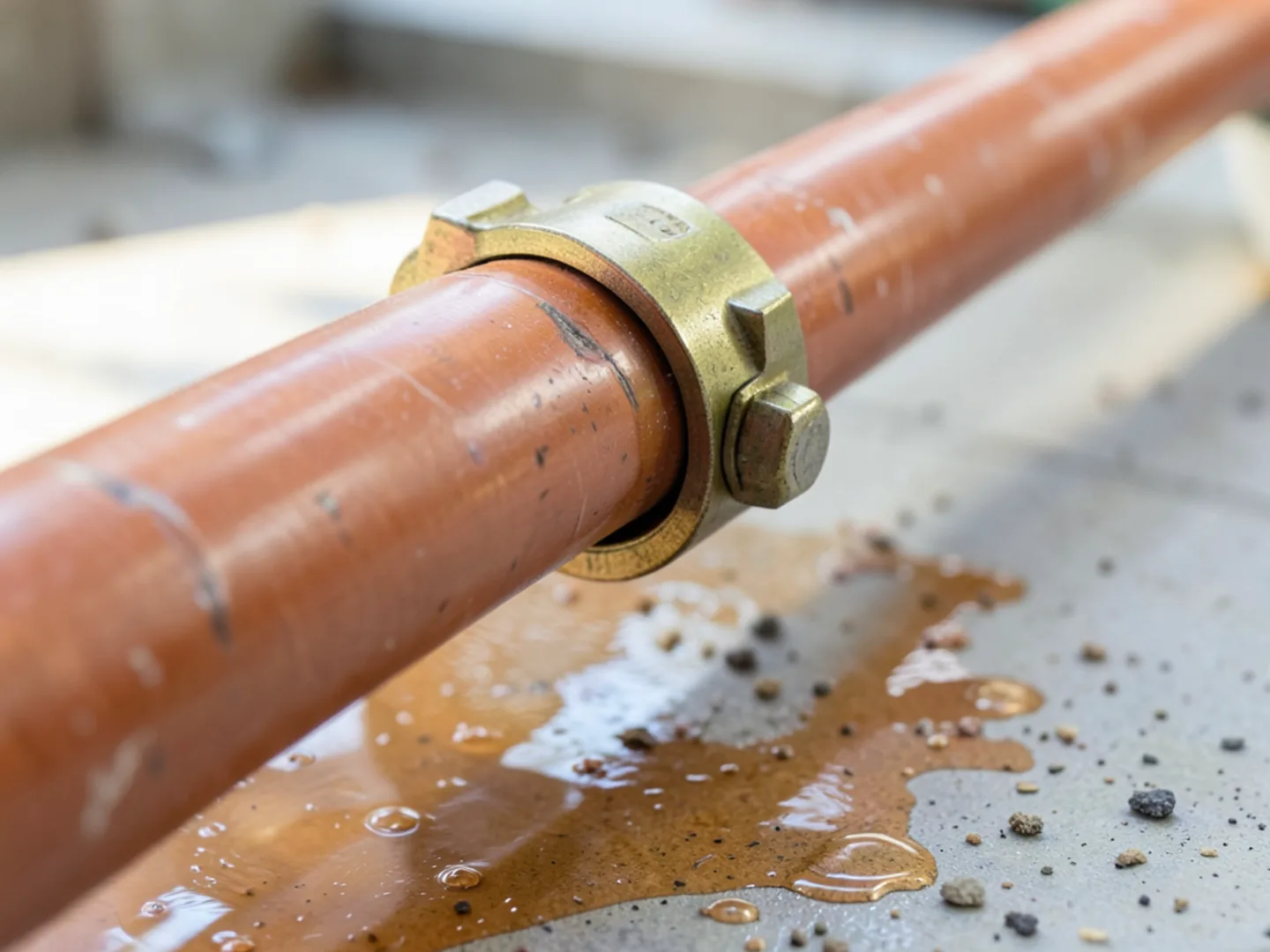 Testing repaired plumbing under full static working pressure in South Lebanon